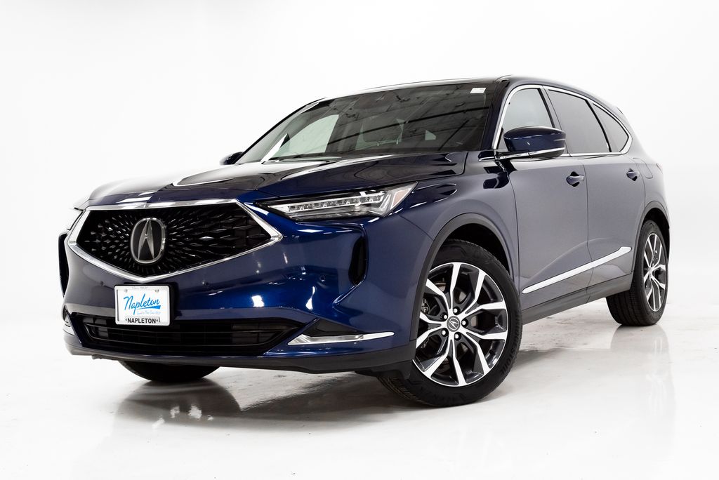 Fathom Blue Pearl 2023 Acura MDX SH-AWD with Technology Package SUV / Crossover All-Wheel Drive Automatic