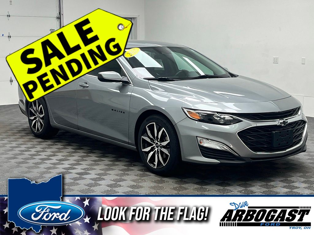 Sterling Gray Metallic 2023 Chevrolet Malibu RS FWD Sedan Front-Wheel Drive Continuously Variable Transmission