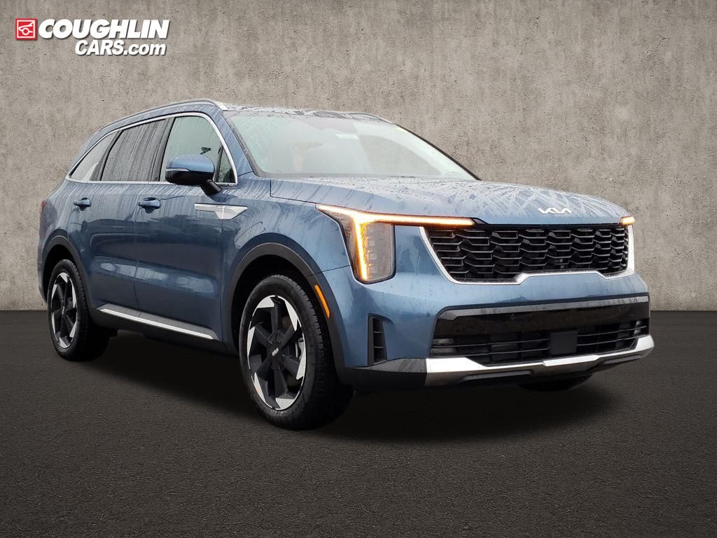 Mineral Blue 2026 Kia Sorento Hybrid SUV / Crossover All-Wheel Drive 6-Speed Automatic