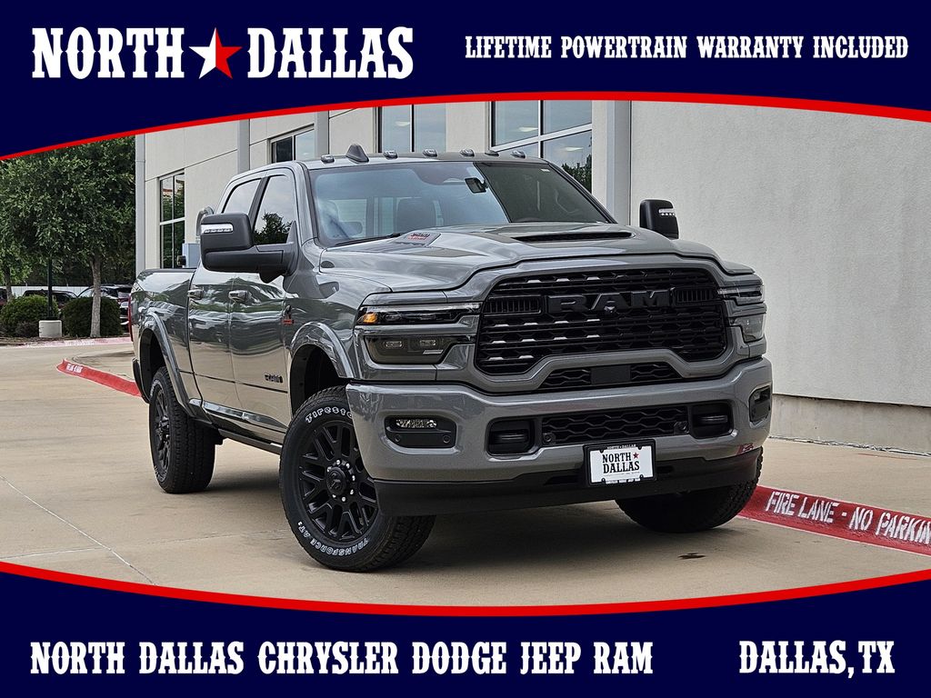 Ceramic Gray Clearcoat 2026 RAM 2500 Pickup Truck Four-Wheel Drive 8-Speed Automatic