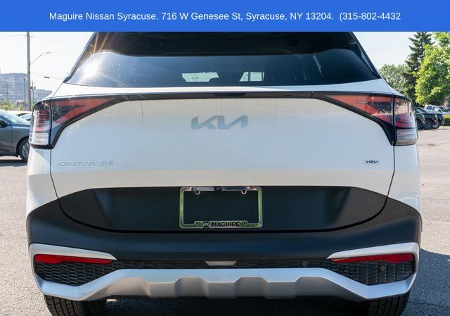 2023 Kia Sportage Hybrid LX White at Bob Ruth Ford