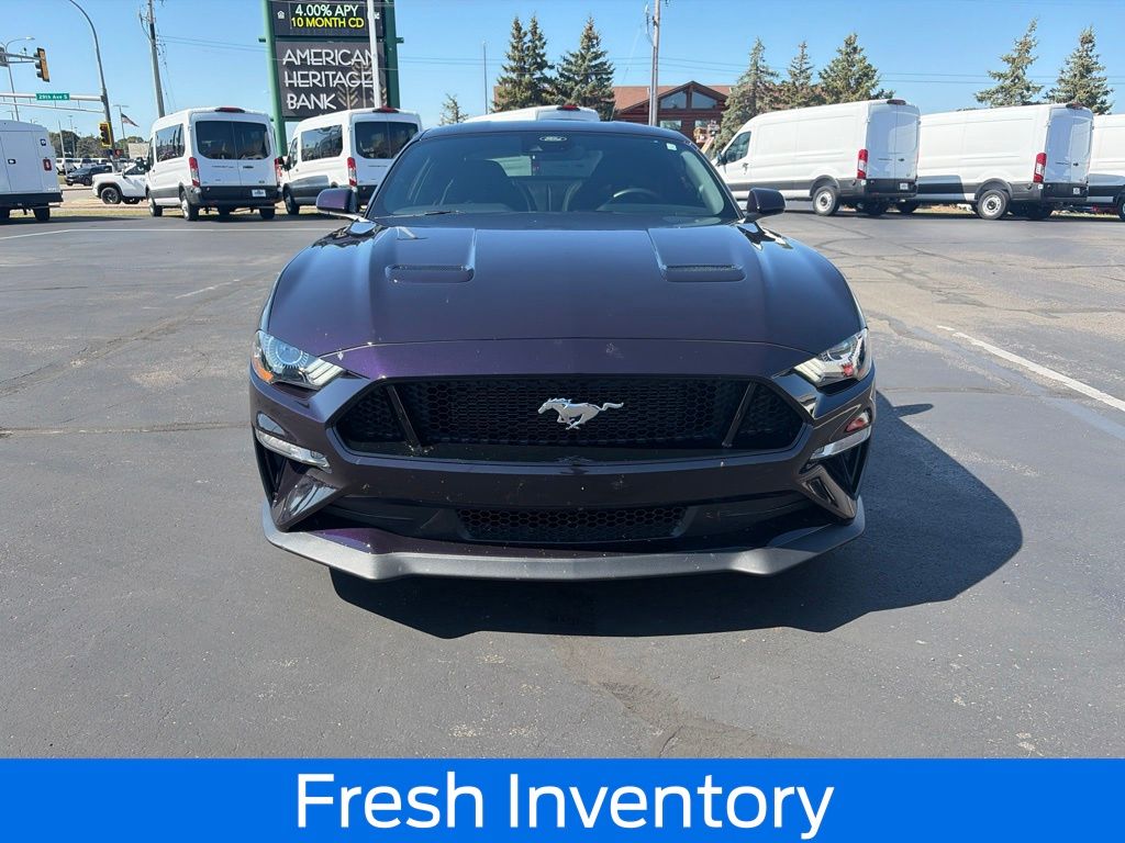 Purple Metallic 2022 Ford Mustang Coupe Rear-Wheel Drive 6-Speed Manual