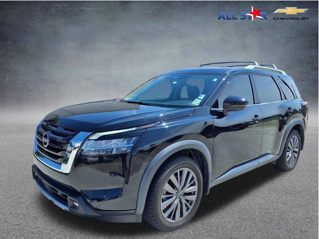 Super Black 2022 Nissan Pathfinder SUV / Crossover Front-Wheel Drive 9-Speed Automatic