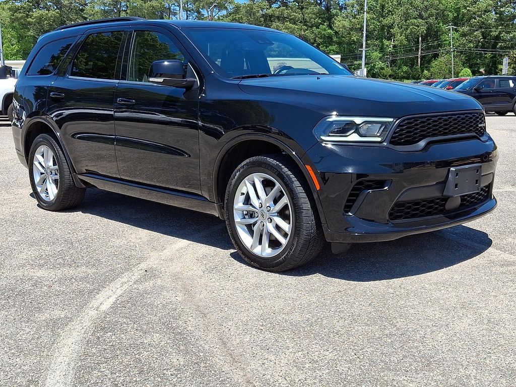 DB Black Crystal Clearcoat 2024 Dodge Durango GT Plus AWD SUV / Crossover All-Wheel Drive 8-Speed Automatic