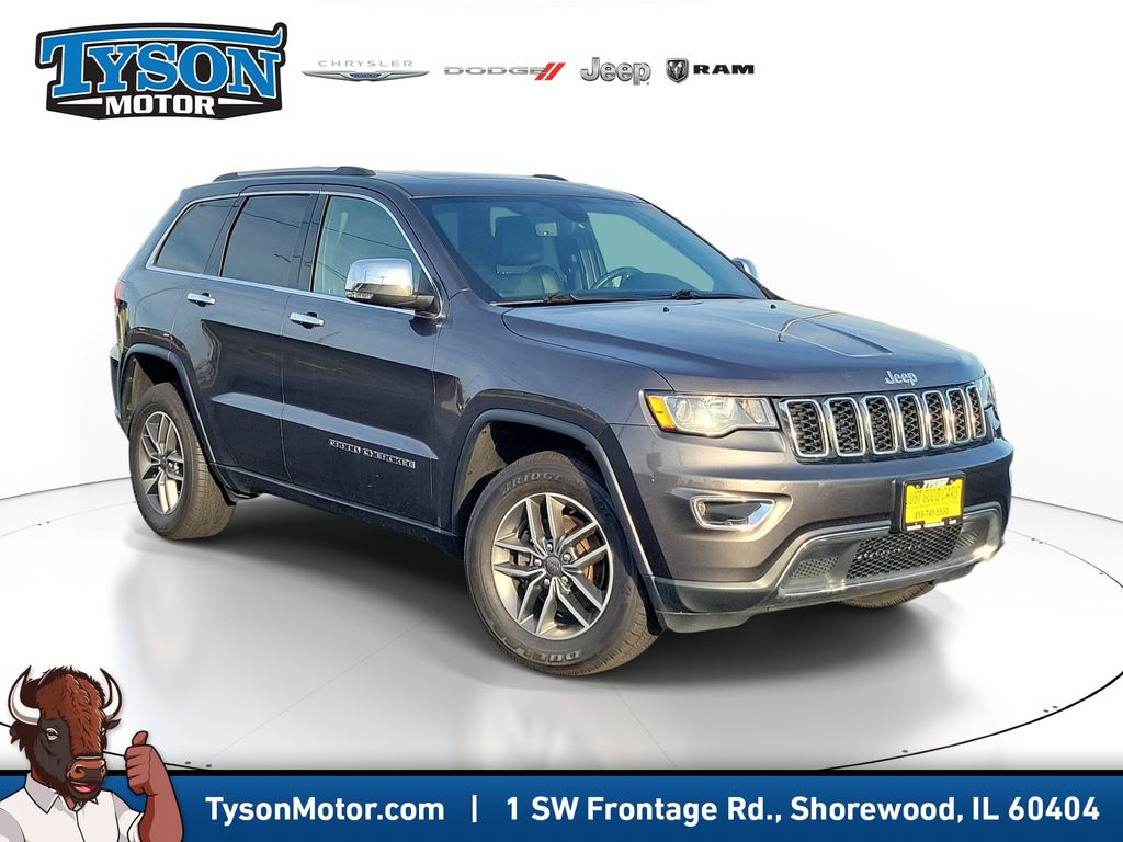 Gray (Granite Crystal Metallic Clearcoat) 2019 Jeep Grand Cherokee Limited 4WD SUV / Crossover Four-Wheel Drive 8-Speed Automatic