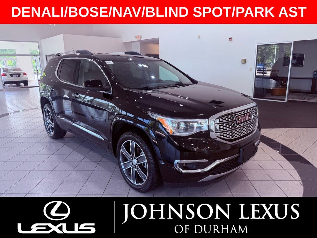 Black (Ebony Twilight Metallic) 2019 GMC Acadia SUV / Crossover Four-Wheel Drive 6-Speed Automatic