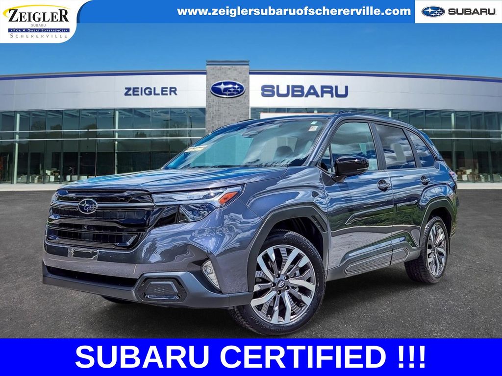 Gray Metallic 2026 Subaru Forester SUV / Crossover All-Wheel Drive Continuously Variable Transmission