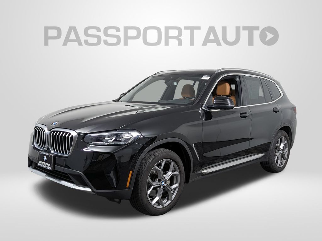Jet Black 2024 BMW X3 SUV / Crossover All-Wheel Drive 8-Speed Automatic