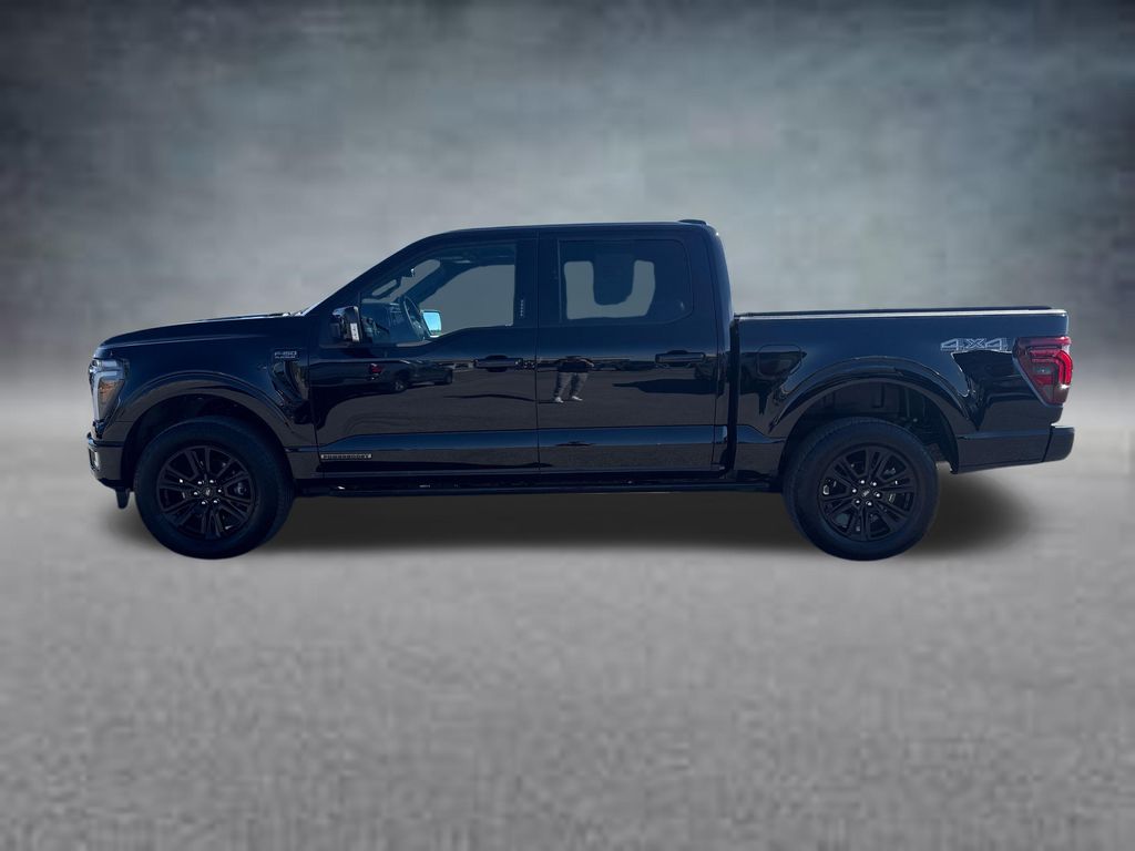 Black Metallic 2024 Ford F-150 Platinum SuperCrew 4WD Pickup Truck Four-Wheel Drive Automatic