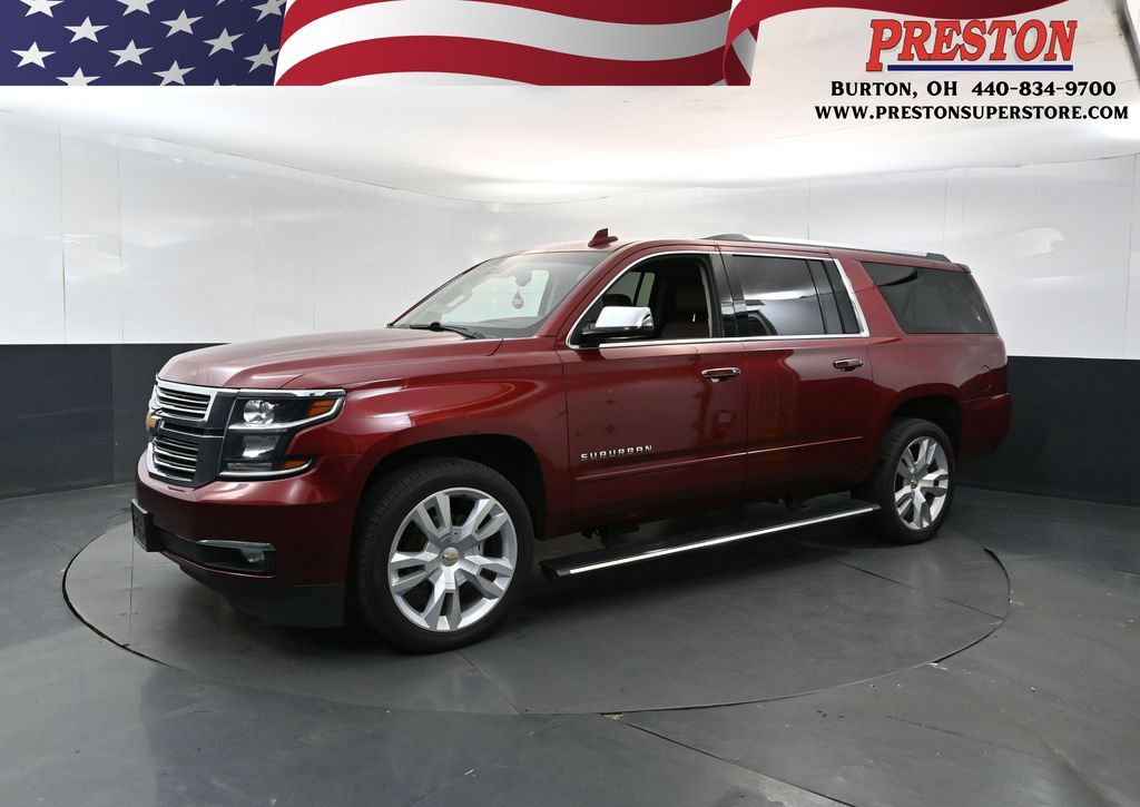 Siren Red Tintcoat 2018 Chevrolet Suburban SUV / Crossover Four-Wheel Drive 6-Speed Automatic Overdrive