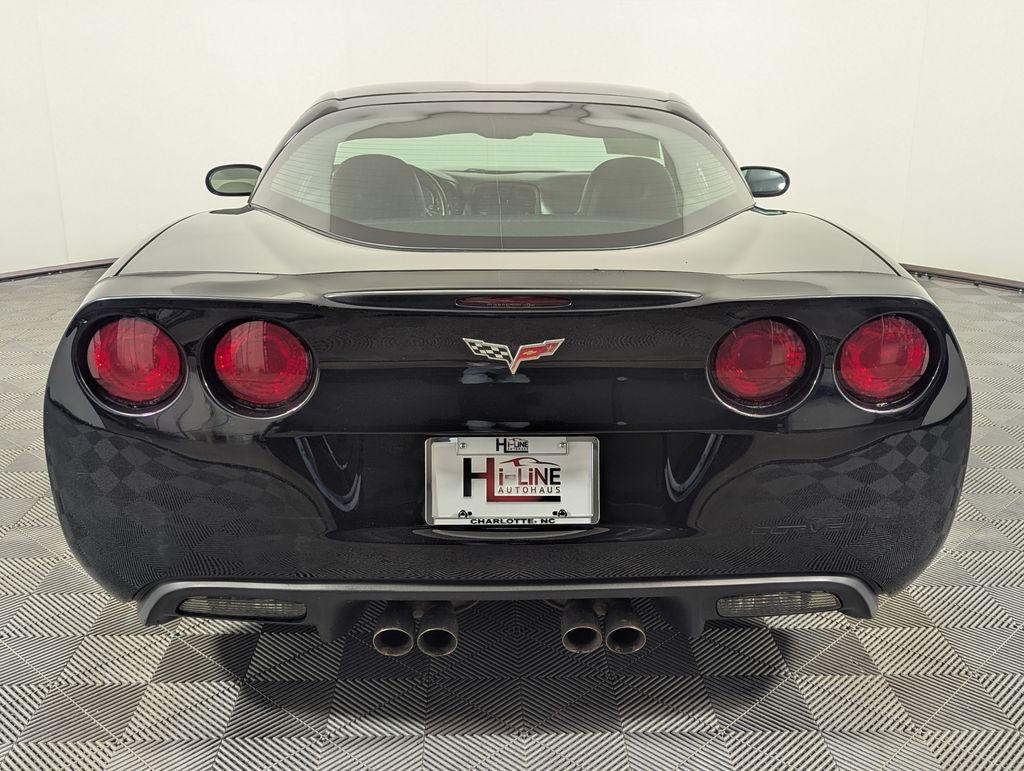 2008 Black Chevrolet Corvette Base RWD Coupe