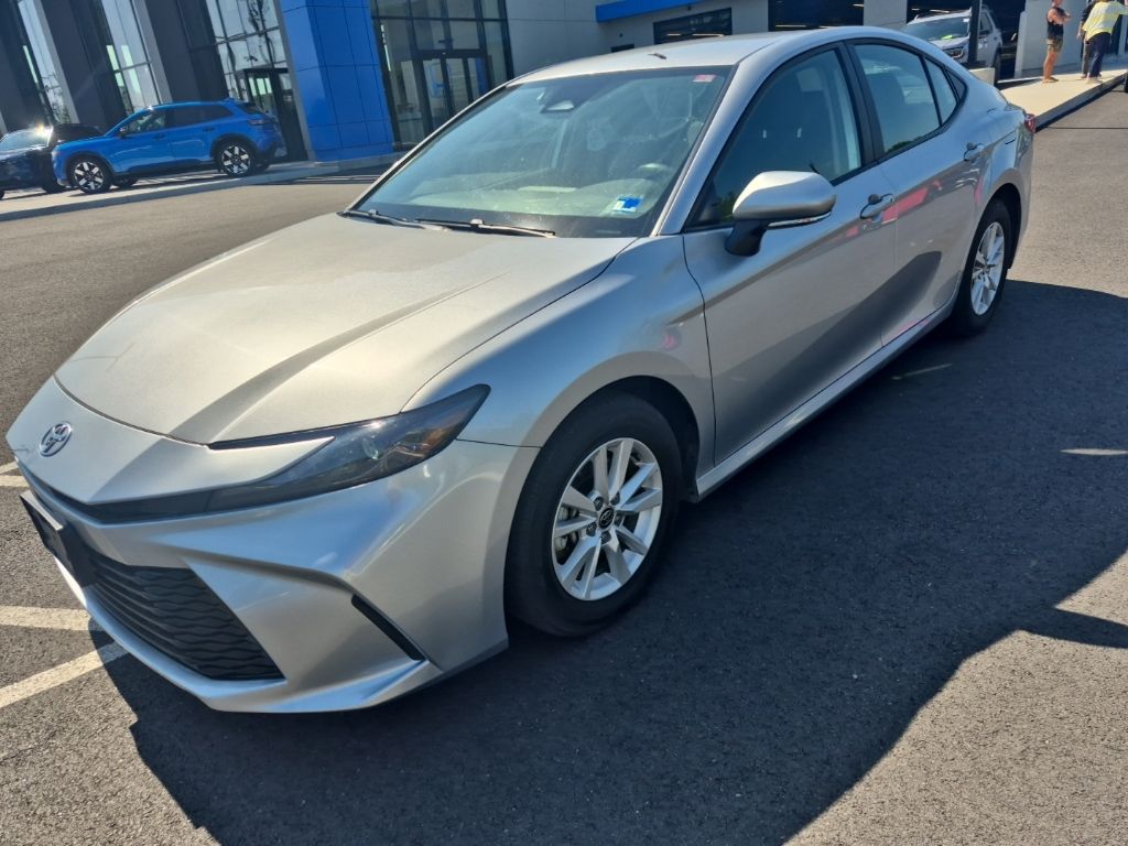 Celestial Silver Metallic 2025 Toyota Camry Sedan Front-Wheel Drive Continuously Variable Transmission