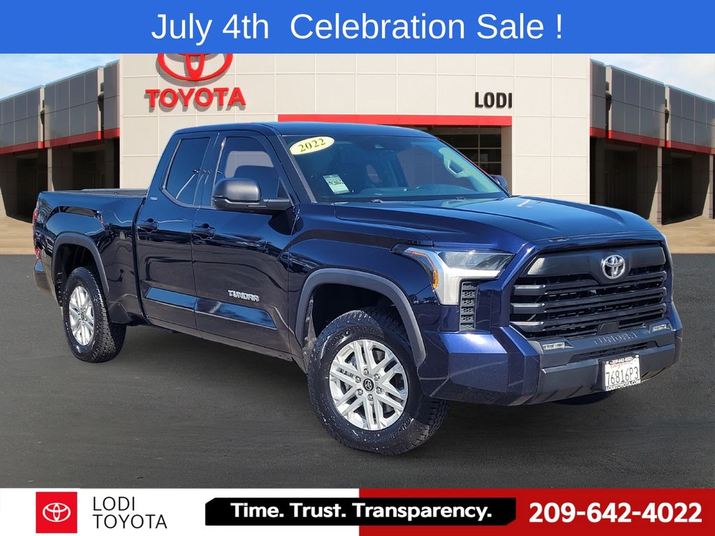 Blueprint 2022 Toyota Tundra Pickup Truck Four-Wheel Drive Automatic