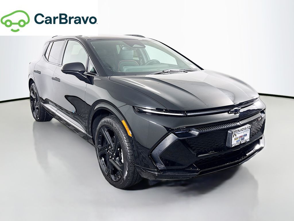 Black 2025 Chevrolet Equinox EV RS FWD SUV / Crossover Front-Wheel Drive 1-Speed Automatic