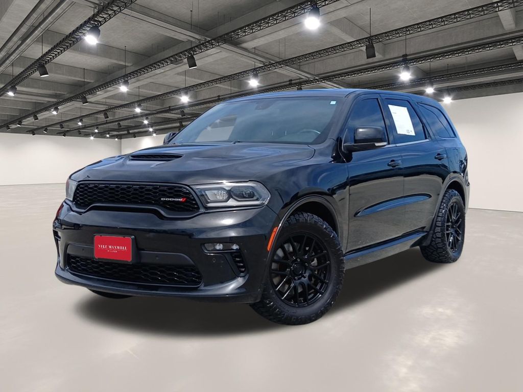 DB Black Crystal Clearcoat 2021 Dodge Durango SUV / Crossover All-Wheel Drive 8-Speed Automatic