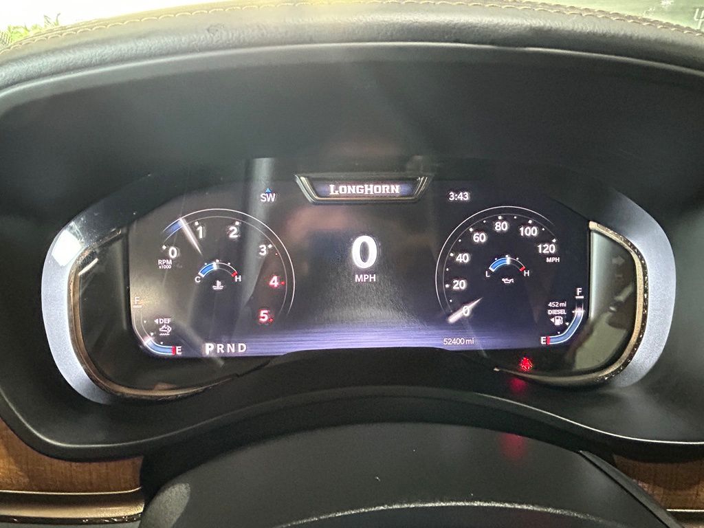 Used 2024 Diamond Black Crystal Pearlcoat Ram Longhorn image 25