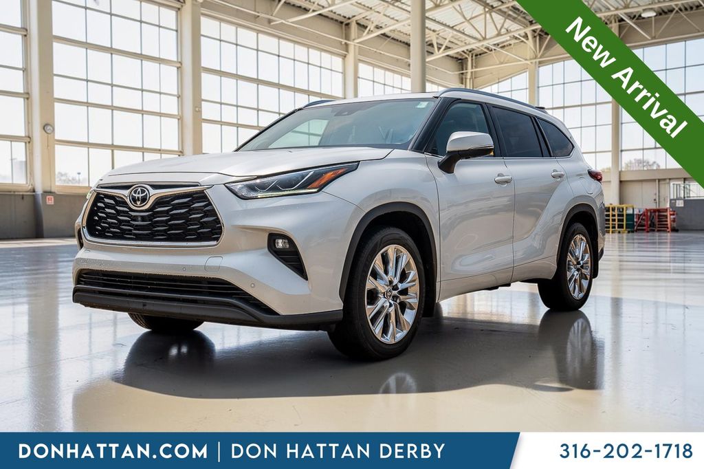 Pearl 2022 Toyota Highlander SUV / Crossover All-Wheel Drive 8-Speed Automatic