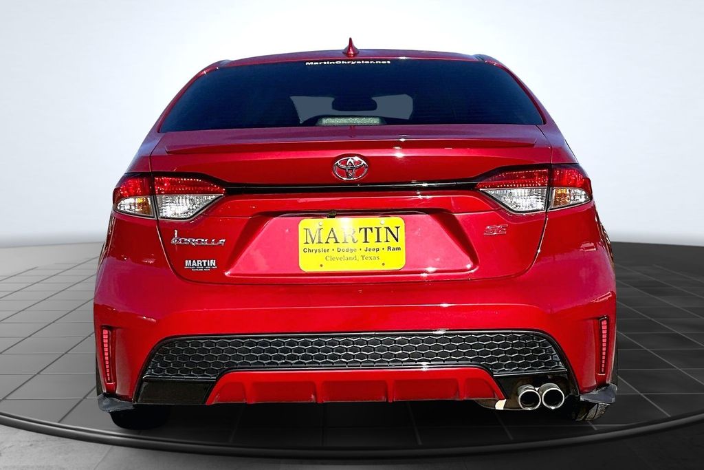 2021 Toyota Corolla SE Red at Emmons Autoplex