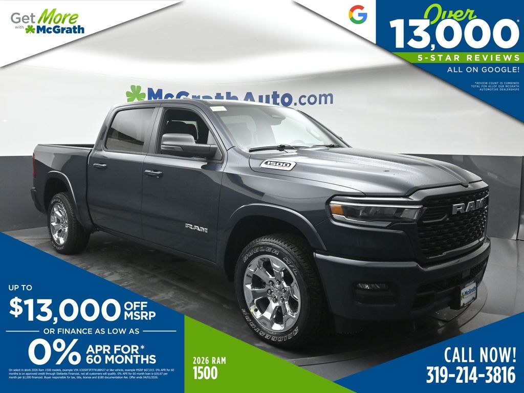 2026 RAM 1500 Big Horn Crew Cab 4WD
