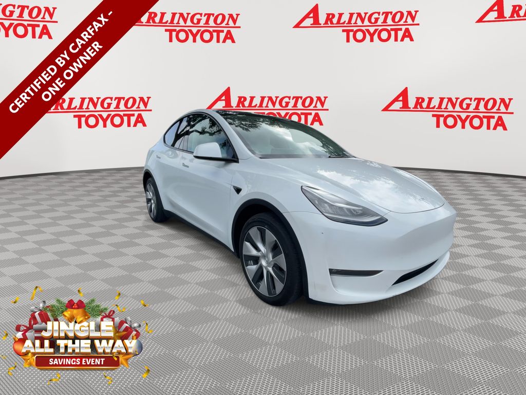 Used 2023 Tesla Model Y Long Range with VIN 7SAYGDEE0PF605368 for sale in Jacksonville, FL