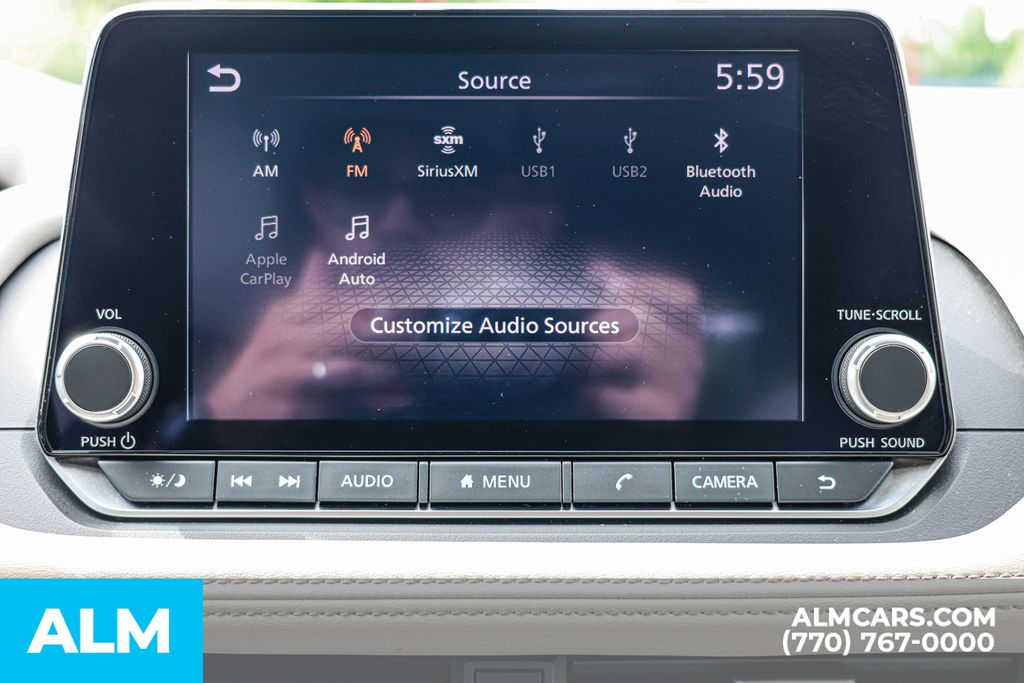 Used 2025 Black Nissan SV image 37