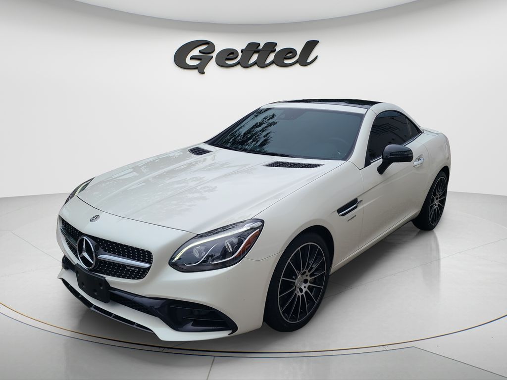 Diamond White 2020 Mercedes-Benz SLC Convertible Rear-Wheel Drive 9-Speed Automatic