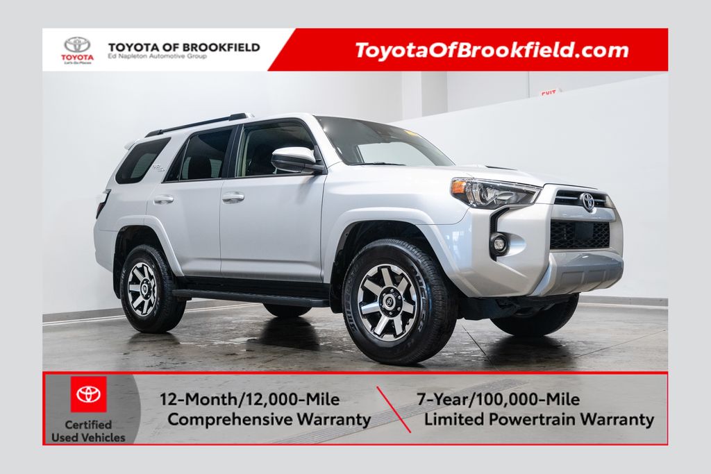 Classic Silver Metallic 2024 Toyota 4Runner TRD Off-Road 4WD SUV / Crossover Four-Wheel Drive 5-Speed Automatic