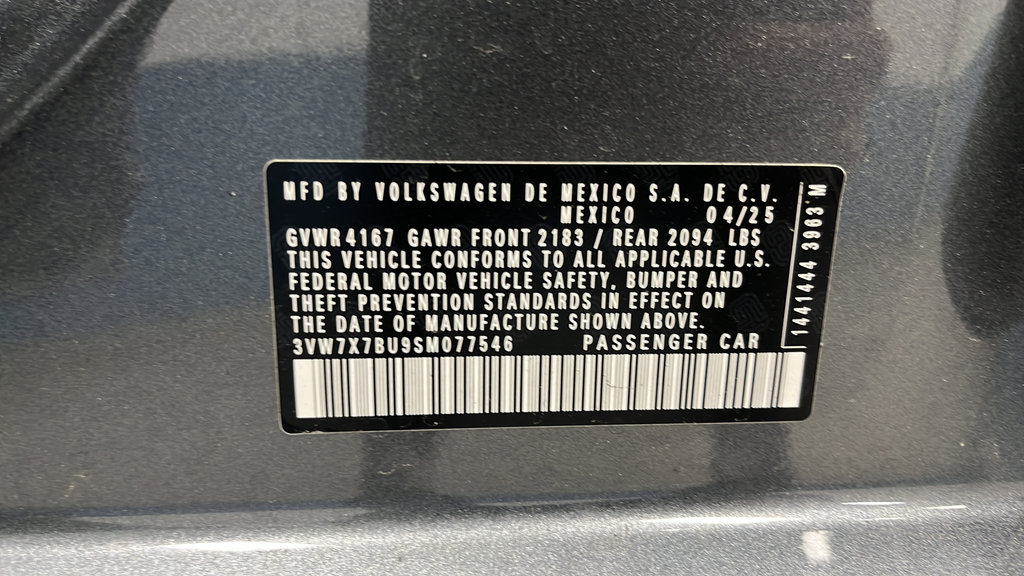 Used 2025 Platinum Gray Metallic Volkswagen 1.5T SE image 28