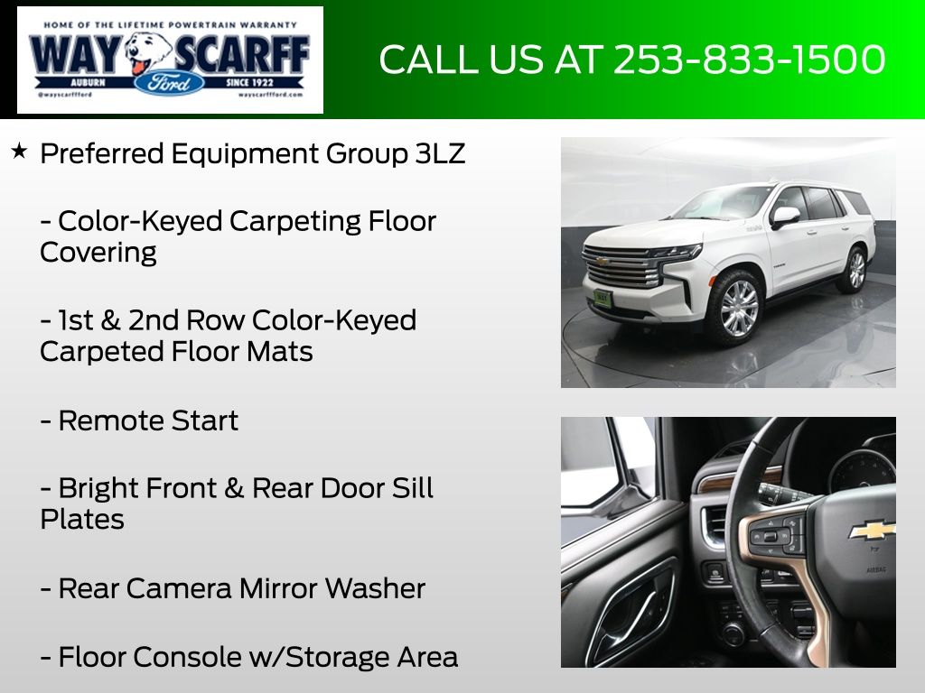 2021 Chevrolet Tahoe 4WD High Country