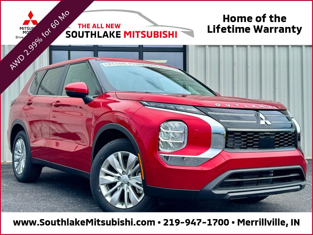 Red Diamond 2026 Mitsubishi Outlander ES FWD SUV / Crossover Front-Wheel Drive Continuously Variable Transmission
