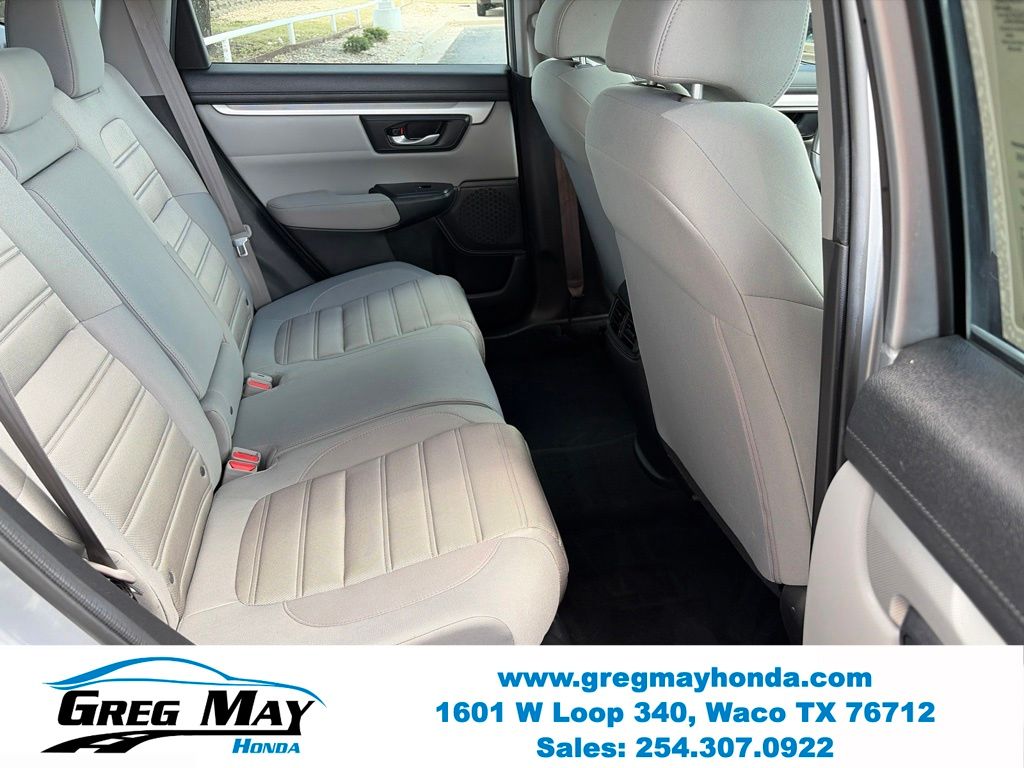 2019 Honda CR-V LX Silver at Greg May Honda