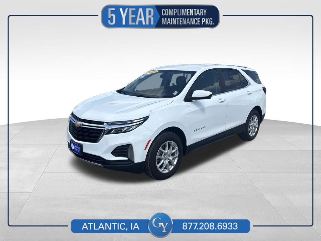 Summit White 2022 Chevrolet Equinox SUV / Crossover Four-Wheel Drive 6-Speed Automatic Overdrive