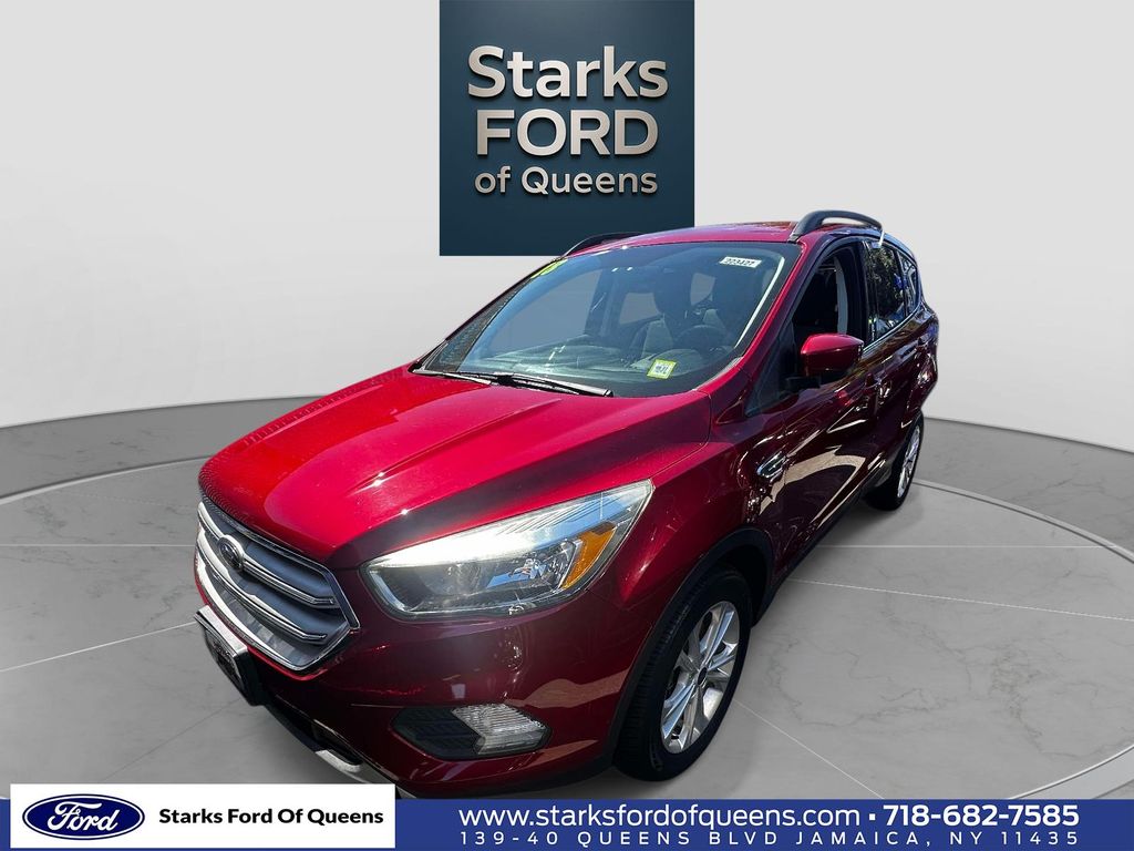 Ruby Red Metallic 2018 Ford Escape SUV / Crossover All-Wheel Drive 6-Speed Automatic