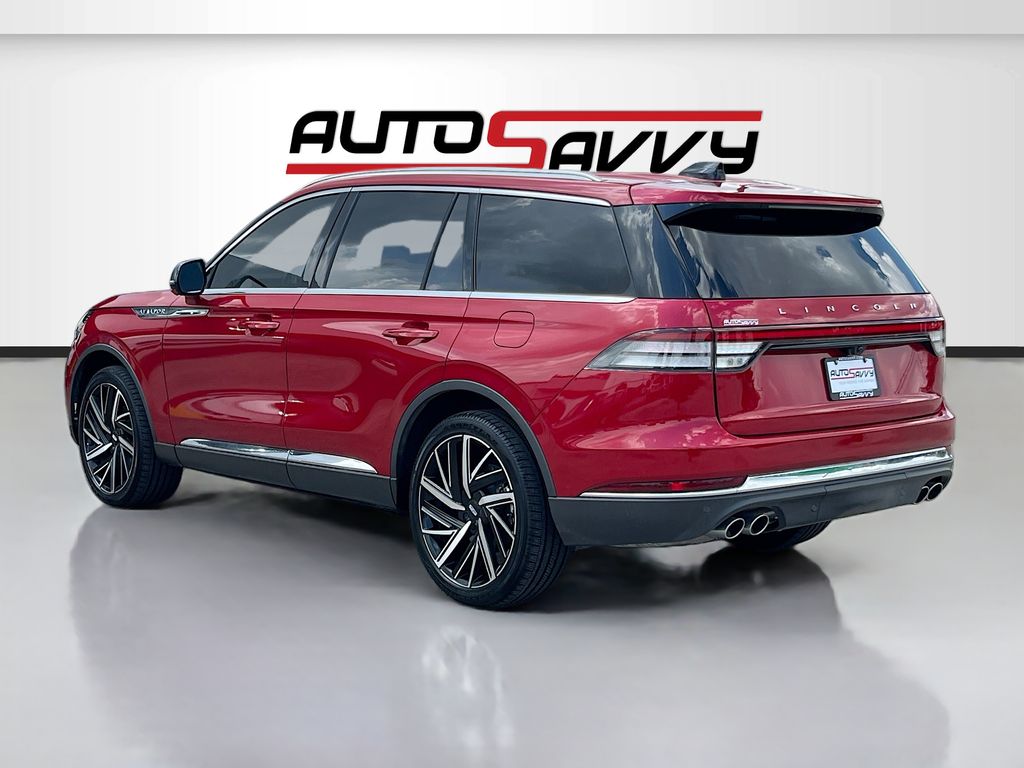 2025 Lincoln Aviator Reserve Red at Don McGill Toyota