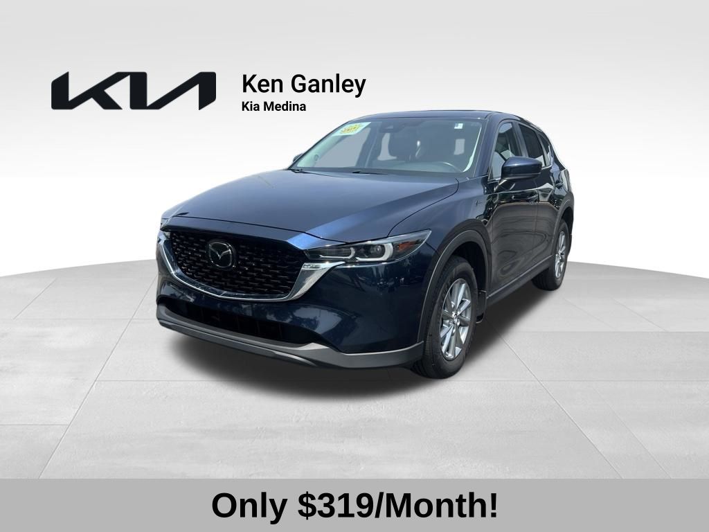 Deep Crystal Blue Mica 2022 Mazda CX-5 SUV / Crossover All-Wheel Drive 6-Speed Automatic