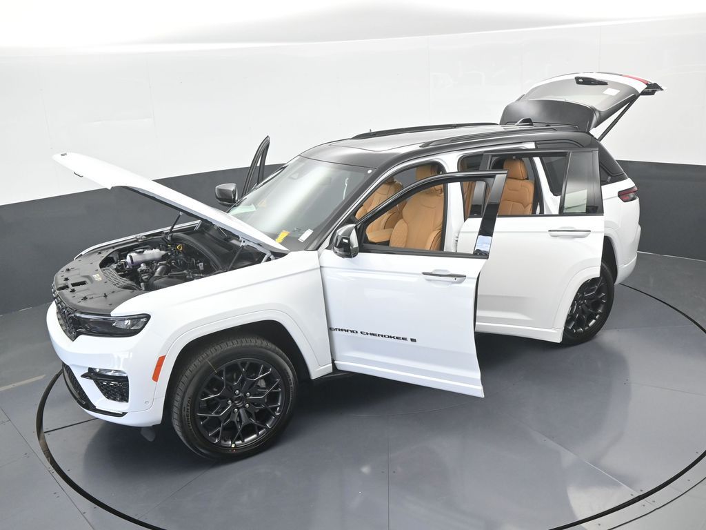 New 2025 Bright White Clearcoat Jeep Summit image 60