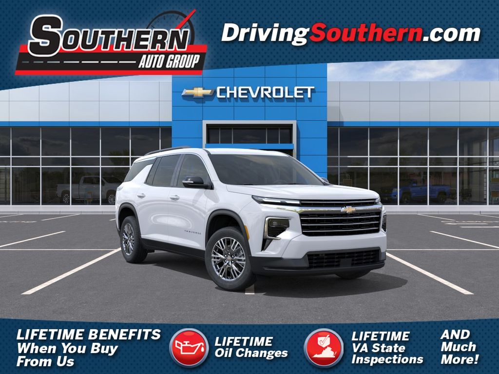 Summit White 2026 Chevrolet Traverse LT FWD SUV / Crossover Front-Wheel Drive 8-Speed Automatic