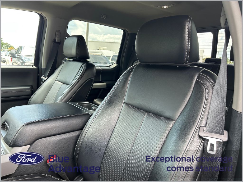 Certified Used 2021 Blue Ford Lariat image 12