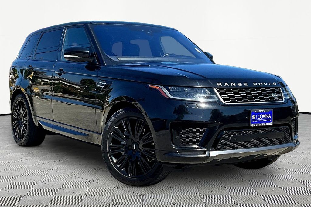 Santorini Black Metallic 2020 Land Rover Range Rover Sport SUV / Crossover All-Wheel Drive 8-Speed Automatic
