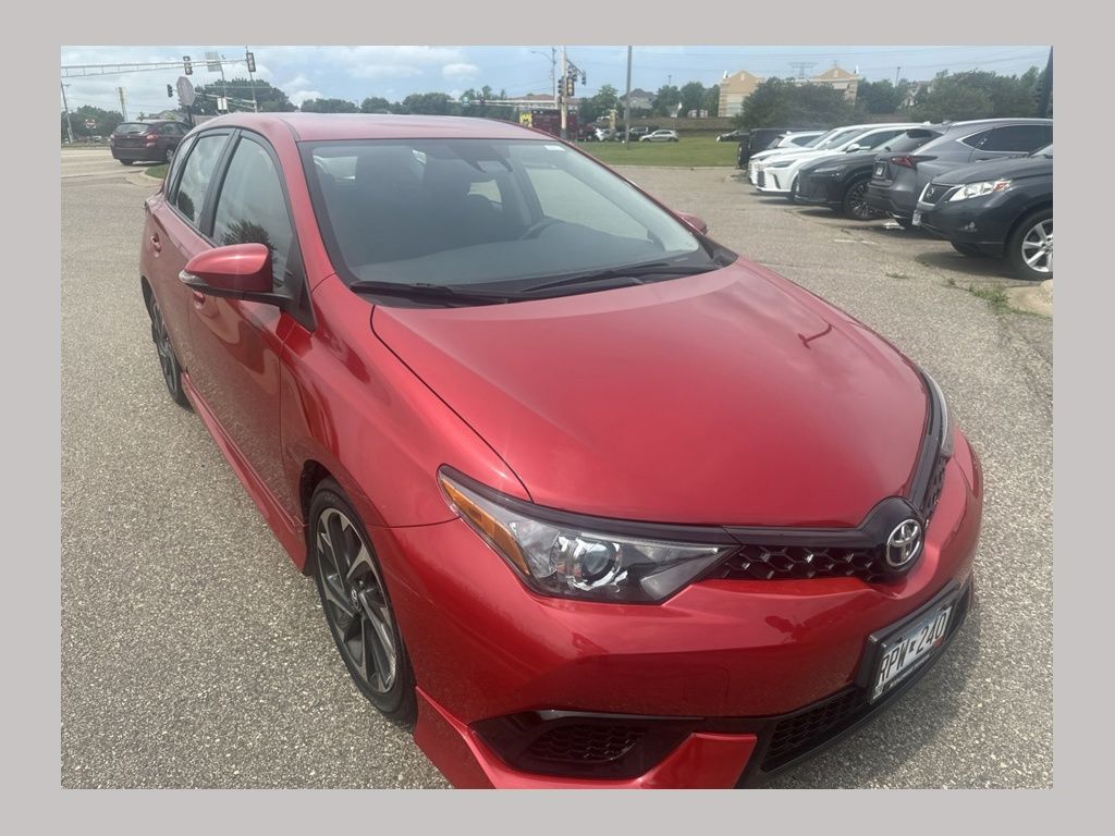 Red 2017 Toyota Corolla Sedan Continuously Variable Transmission