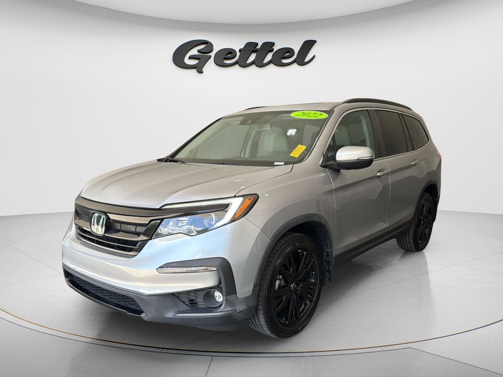 Lunar Silver Metallic 2022 Honda Pilot SUV / Crossover All-Wheel Drive 9-Speed Automatic