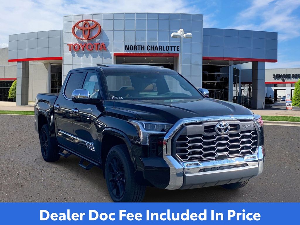 Midnight Black 2026 Toyota Tundra 1794 Edition CrewMax Cab 4WD Pickup Truck Four-Wheel Drive Automatic