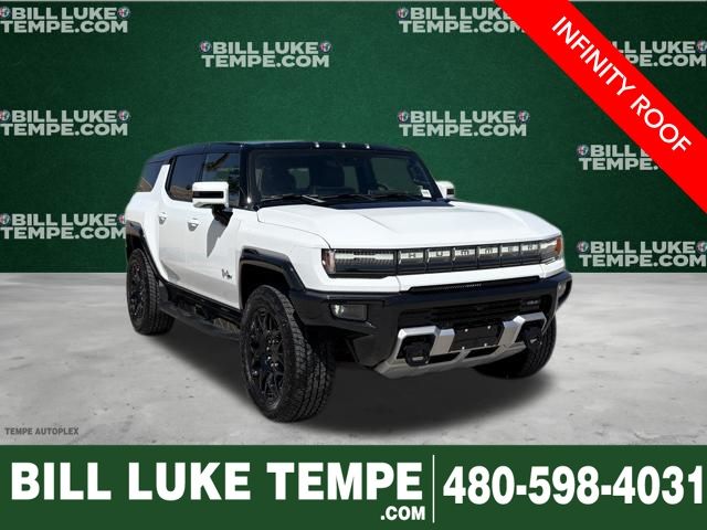 Interstellar White 2025 GMC Hummer EV SUV 2X AWD SUV / Crossover All-Wheel Drive 1-Speed Automatic