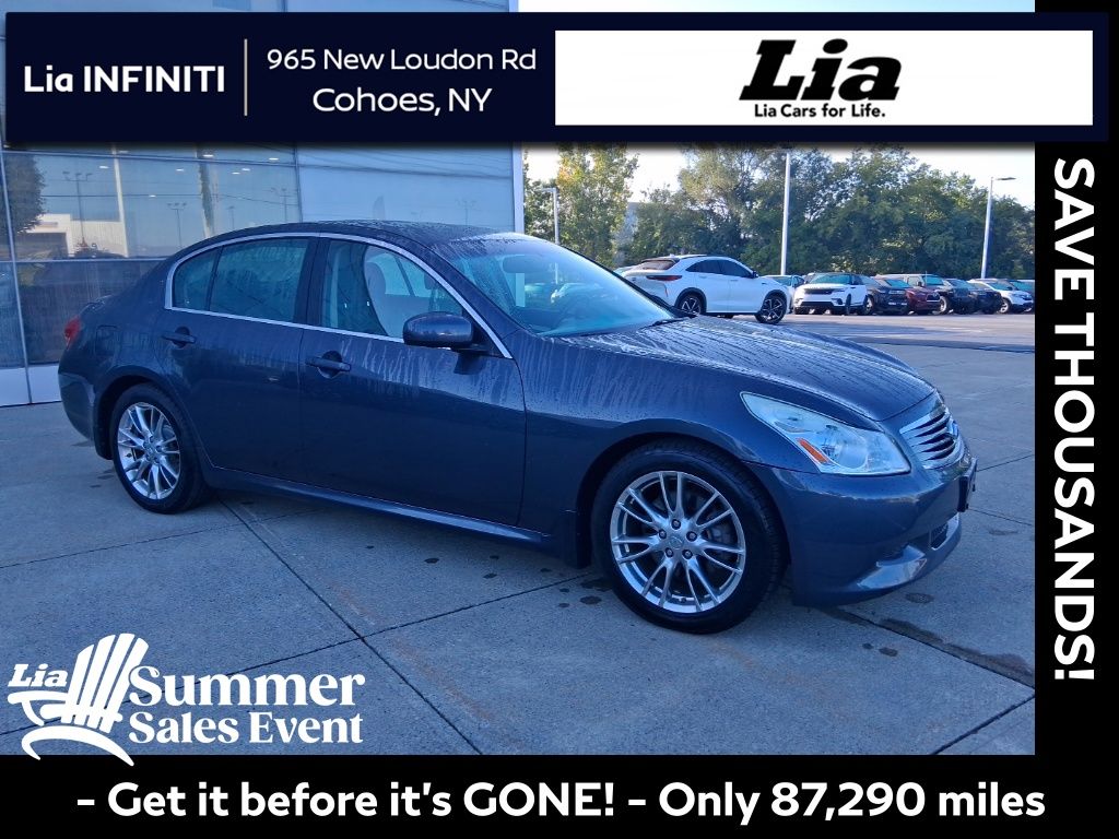 Blue Slate 2008 INFINITI G35 Sedan All-Wheel Drive 5-Speed Automatic Overdrive