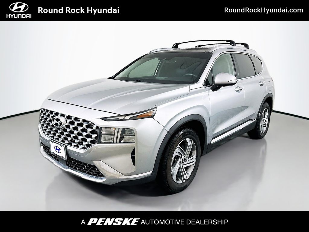 Shimmering Silver 2022 Hyundai Santa Fe SUV / Crossover Front-Wheel Drive 8-Speed Automatic