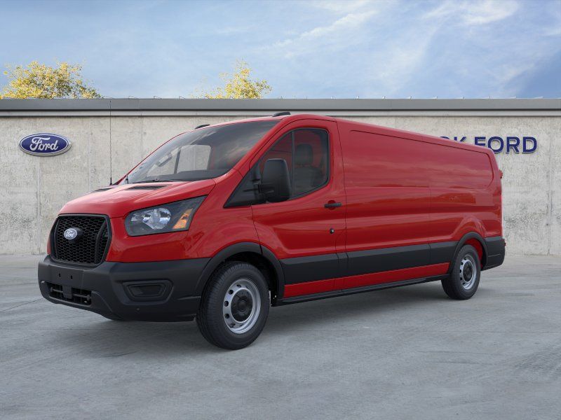 Race Red 2026 Ford Transit Cargo 250 Low Roof RWD Van Rear-Wheel Drive