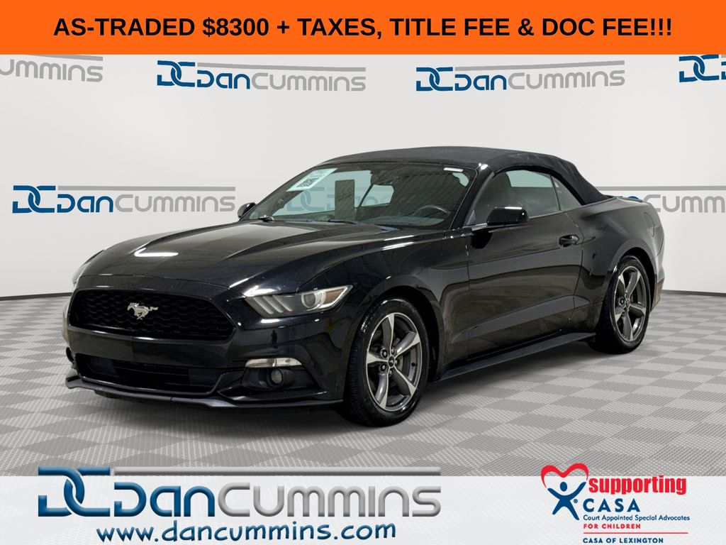2016 Ford Mustang V6 Convertible RWD