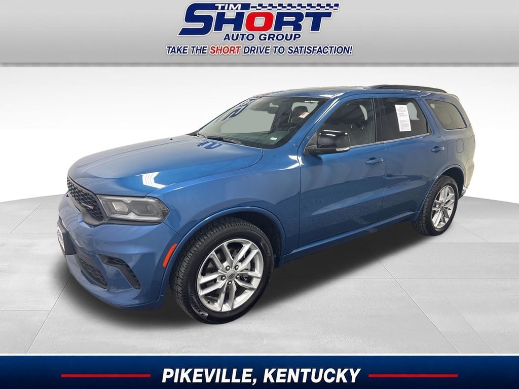 Blue (Frostbite Pearlcoat) 2024 Dodge Durango GT Plus AWD SUV / Crossover All-Wheel Drive 8-Speed Automatic