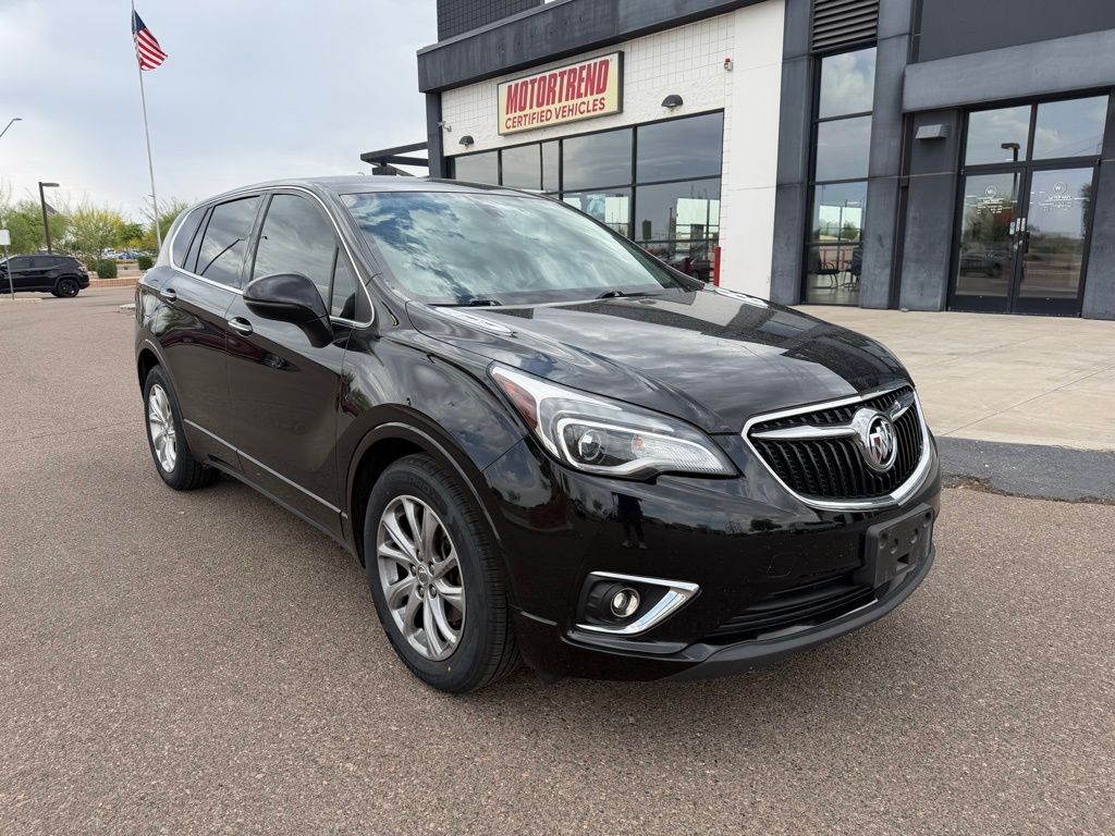 Black (Ebony Twilight Metallic) 2020 Buick Envision Preferred FWD SUV / Crossover Front-Wheel Drive 6-Speed Automatic