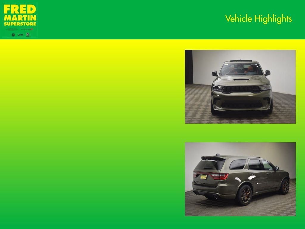 new 2026 Dodge Durango car, priced at $94,278